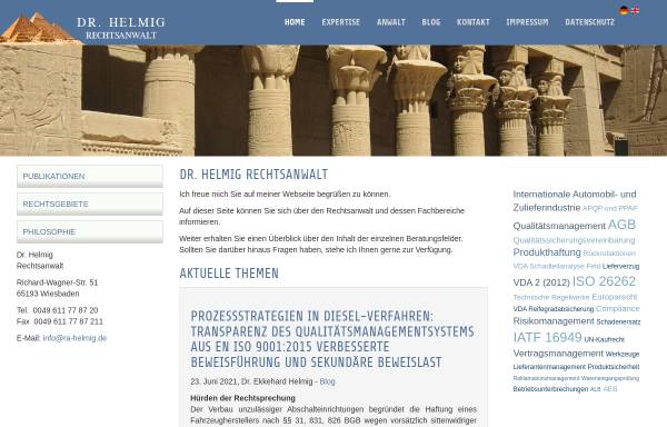 Vorschau von www.notar-helmig.de, Dr. Helmig Ekkehard