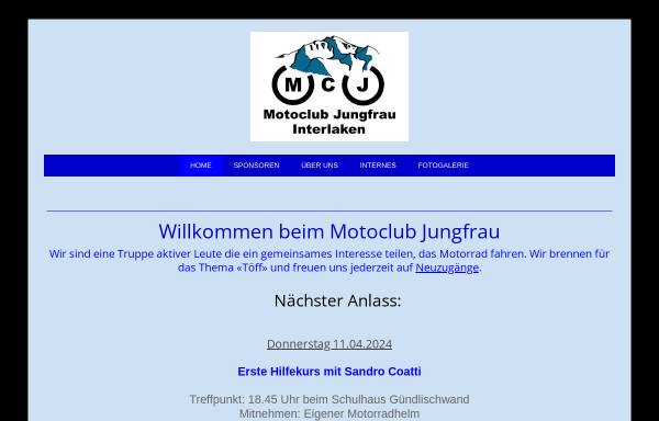 Vorschau von www.motoclub-jungfrau.ch, Motoclub Jungfrau