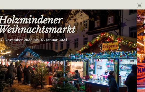 Vorschau von weihnachtsmarkt-holzminden.de, Holzminden Weihnachtsmarkt