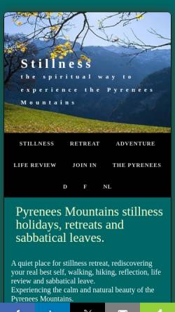 Vorschau der mobilen Webseite www.pyrenees-pireneos.org, Pyrenees Pireneos