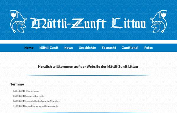 Vorschau von www.maettli-zunft-littau.ch, Mättli-Zunft