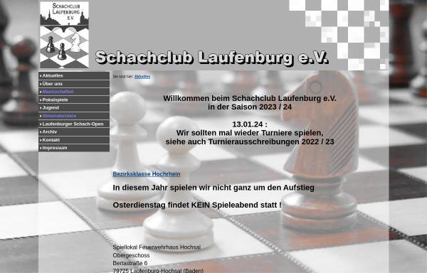 Vorschau von sc-laufenburg.de, Schachclub Laufenburg