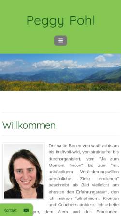 Vorschau der mobilen Webseite www.atmen-berlin.de, Peggy Pohl