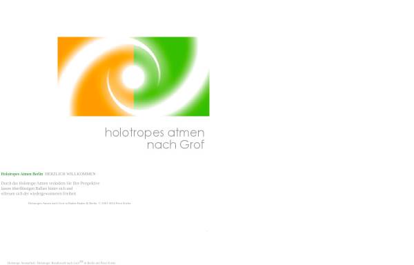 Vorschau von www.holotropics.de, Peter Kiefer