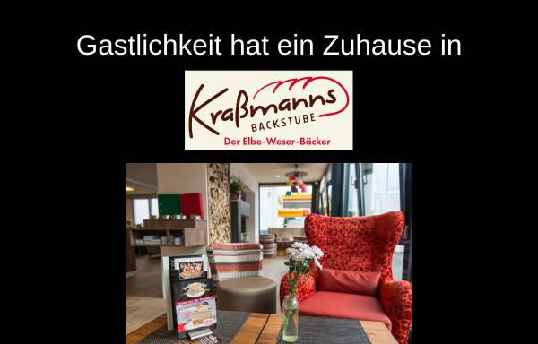 Vorschau von www.krassmanns-backstube.de, Bäckerei Kraßmann GmbH