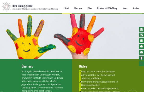 Vorschau von www.kita-dialog.de, Kita - Dialog e.V.