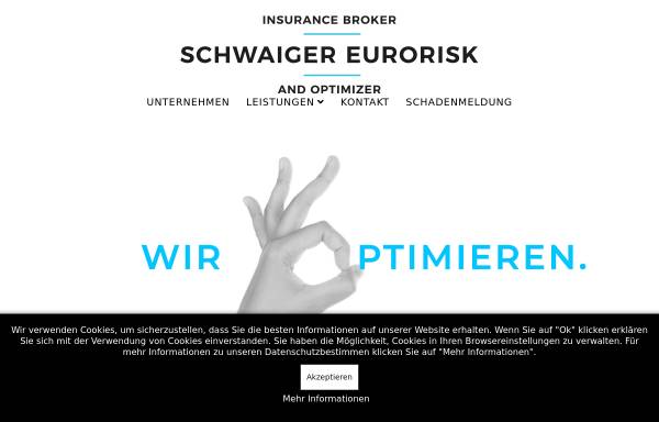 Vorschau von www.eurorisk.at, Schwaiger EuroRisk GmbH