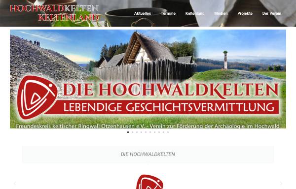 Vorschau von www.hochwaldkelten.de, Freundeskreis Keltischer Ringwall Otzenhausen