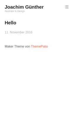 Vorschau der mobilen Webseite www.joachimguenther.de, Günther, Joachim (MdB)