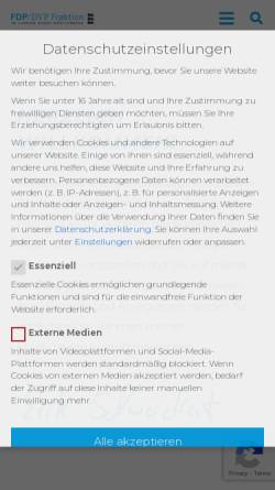 Vorschau der mobilen Webseite www.erik-schweickert.de, Schweickert, Dr. Erik (MdB)
