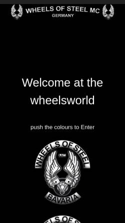 Vorschau der mobilen Webseite www.wheelsofsteelmc.de, Wheels of steel MC