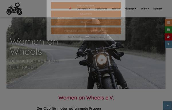Vorschau von www.wow-germany.de, Women on wheels Germany
