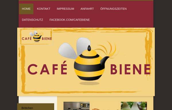 Vorschau von www.cafebiene.de, Café Biene Olga Schneider Dudweiler