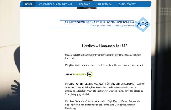 AFS Arbeitsgemeinschaft für Sozialforschung