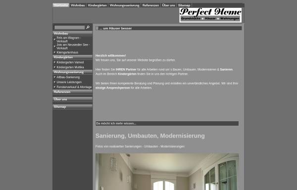 Vorschau von www.perfecthome.at, Perfect Home