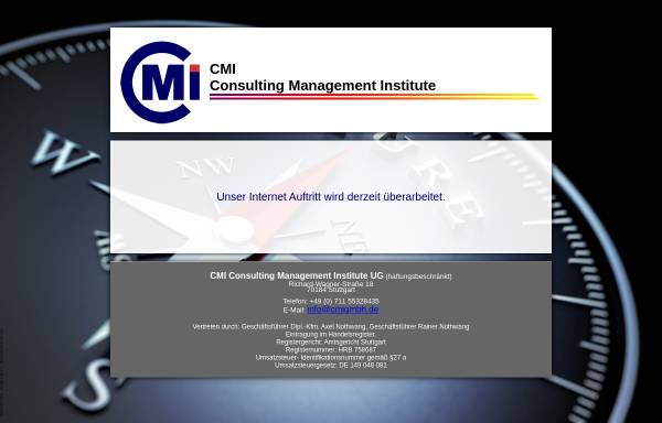 Vorschau von www.cmigmbh.de, CMI Consulting Management Institute Ossig GmbH