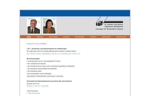 Lösungen für Wirtschaft & Technik - Dr. Schwarz und Partner