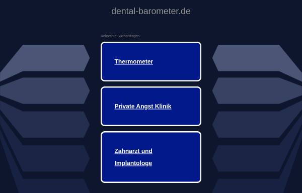 Vorschau von www.dental-barometer.de, Dental-Barometer