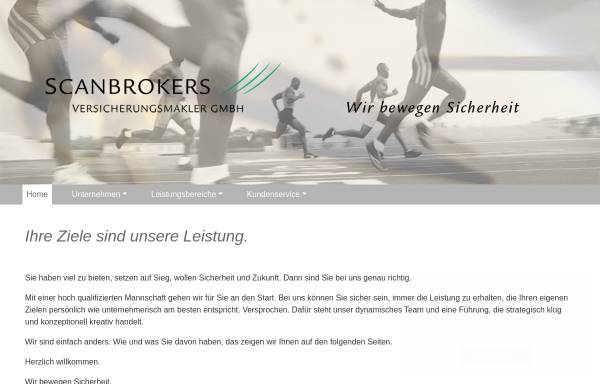 Vorschau von www.scanbrokers.de, VDW ScanBrokers Versicherungsmakler GmbH