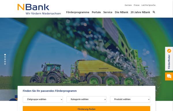NBank - Förderbank des Landes Niedersachsen