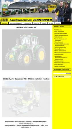 Vorschau der mobilen Webseite lmb.at, Landmaschinen Burtscher