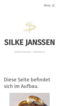 Vorschau der mobilen Webseite www.goldschmiedekurse.net, Meyerhof, Silke