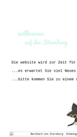 Vorschau der mobilen Webseite www.sternburg.de, Sternburg, Bernd von