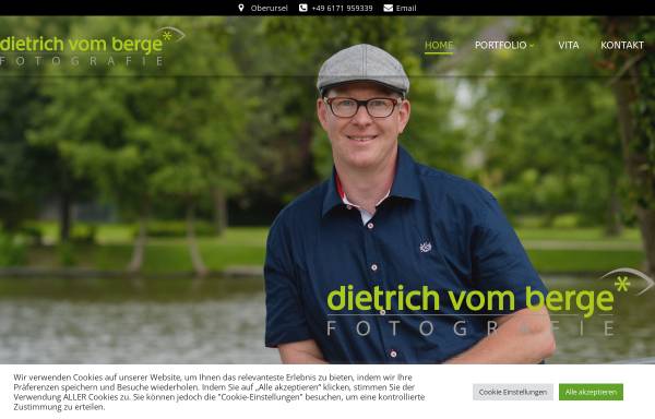 Vorschau von www.vomberge.de, Dietrich vom Berge