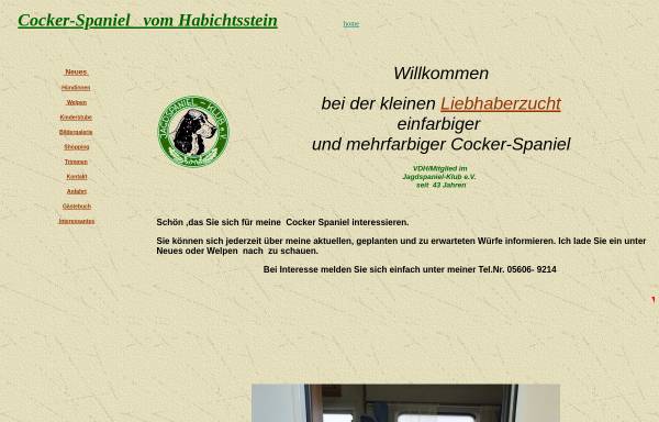 Vorschau von www.vom-habichtsstein.de, Vom Habichtsstein