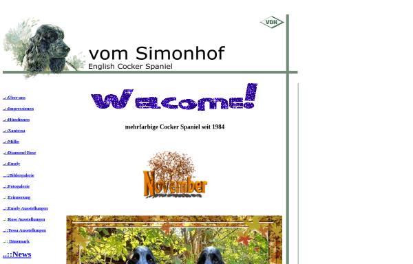 Vorschau von www.simonhof.de, Vom Simonhof