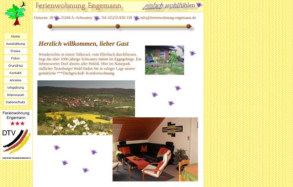 Vorschau von www.ferienwohnung-engemann.de, Ferienwohnung Engemann