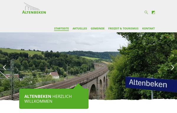 Vorschau von www.altenbeken.de, Gemeinde Altenbeken