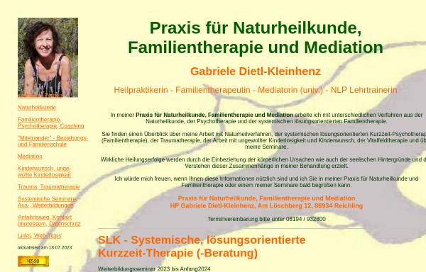 Vorschau von www.naturheilkunde-familientherapie.de, Praxis für Naturheilkunde und Familientherapie