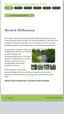 Vorschau der mobilen Webseite www.heilpraktikerin-bayern.de, Sabine Ch. Hirschel
