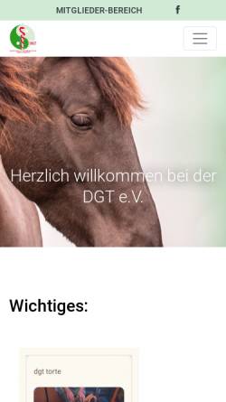 DGT e.V. - Deutsche Gesellschaft der Tierheilpraktiker und Tierphysiotherapeuten e.V.