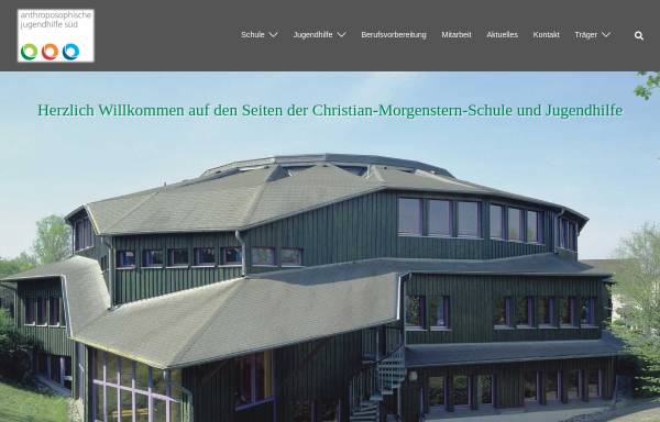Vorschau von www.morgensternschule-jugendhilfe.de, Christian-Morgensternschule und Jugendhilfe