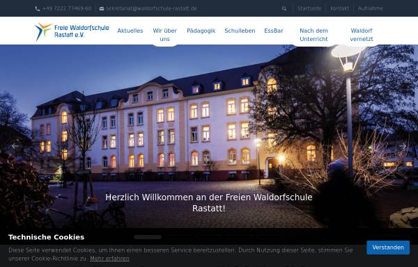 Vorschau von www.waldorfschule-rastatt.de, Freie Waldorfschule Rastatt e.V.