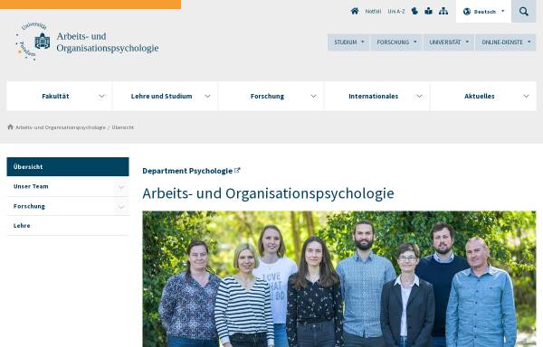 Arbeits-, Betriebs- und Organisationspsychologie - Universität Potsdam