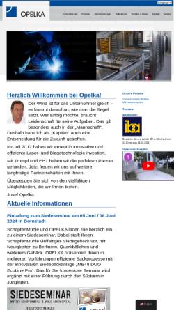 Vorschau der mobilen Webseite www.opelka.de, Josef Opelka