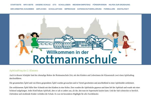 Vorschau von www.rottmannschule.de, Rottmannschule