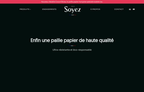 Vorschau von www.soyez.fr, Soyez Freres S.A.