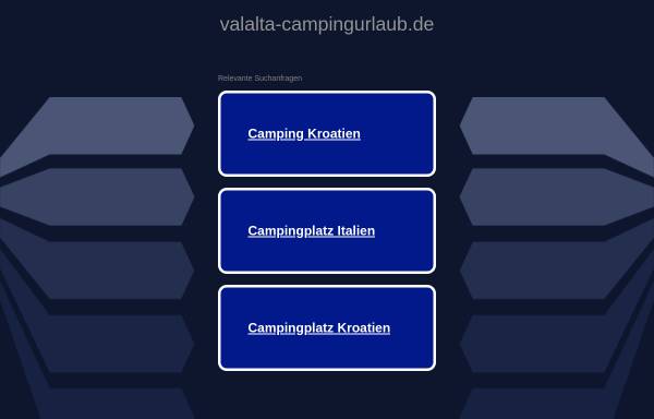 Vorschau von www.valalta-campingurlaub.de, Valalta Campingurlaub