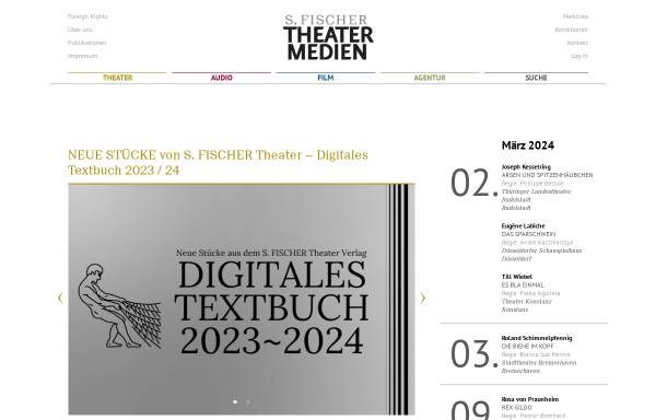 S.Fischer Theater- und Medienverlag