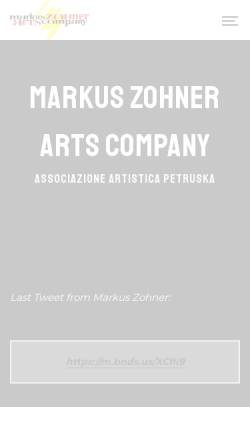Vorschau der mobilen Webseite www.zohnertheater.ch, Markus Zohner Theater Compagnie