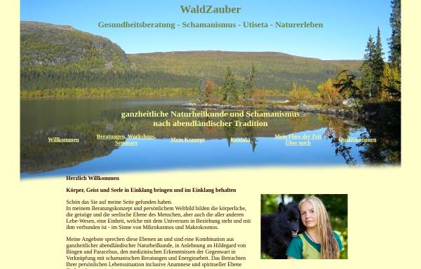 Vorschau von naturheilkunde-bj.de, WaldZauber - Gesundheitsberatung