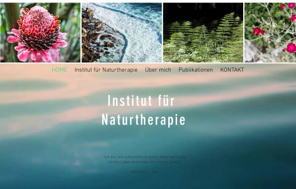 Vorschau von naturtherapie-rituale.de, Institut für Naturtherapie