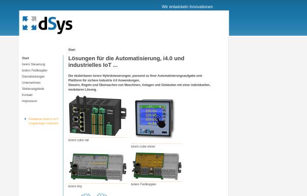 Vorschau von www.dsys.de, dSys - digitale Systeme e. K.