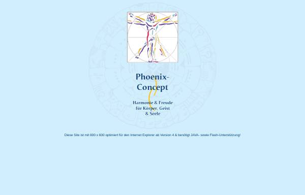 Vorschau von www.phoenix-concept.de, Das Phoenix-Concept - Beratung und Hilfe