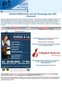 Vorschau der mobilen Webseite www.sso-chemnitz.de, Sächsisches Sinfonieorchester Chemnitz