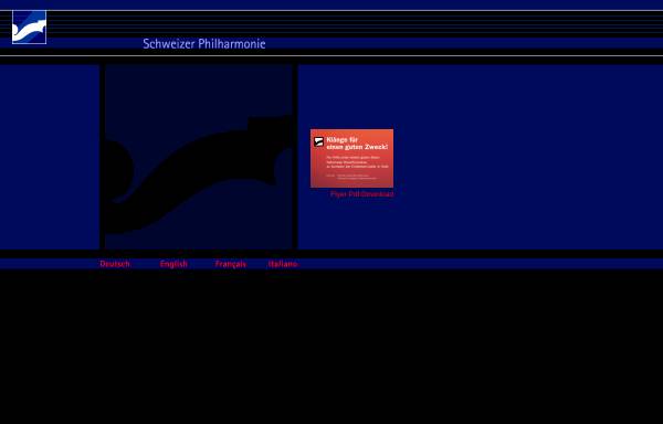 Vorschau von www.schweizer-philharmonie.ch, Schweizer Philharmonie